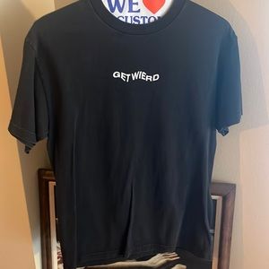 Anti social social club t shirt black and white size medium Get Weird